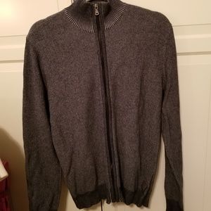 NWT Men's Calvin Klein Full Zip Sweater